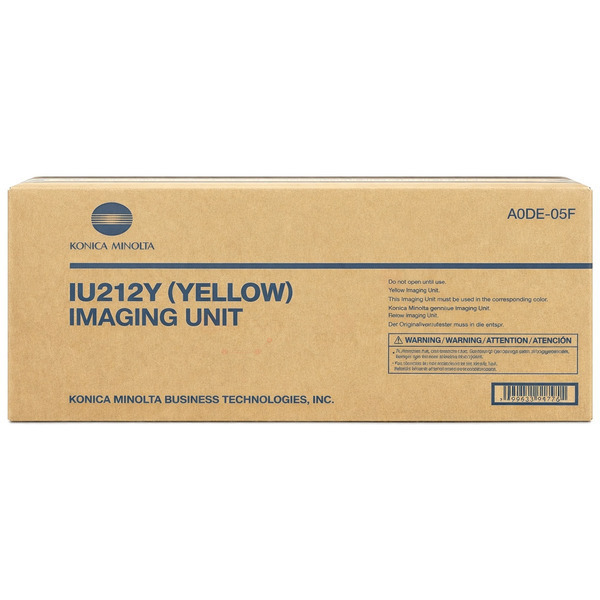 picture Konica Minolta A0DE05F/IU-212Y Drum unit yellow, 45.000 pages for KM bizhub C 200