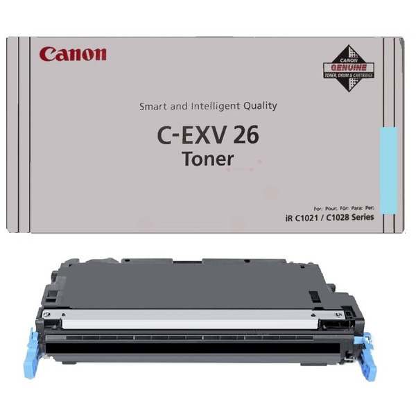 Canon 1659B006/C-EXV26 Toner cartridge cyan, 6.000 pages/5% for Canon iR C 1022