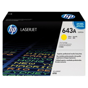 picture HP Q5952A/643A Toner cartridge yellow, 10.000 pages/5% for HP Color LaserJet 4700