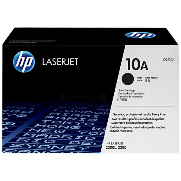 HP Q2610A/10A Toner cartridge black, 6.000 pages ISO/IEC 19752 for HP LaserJet 2300
