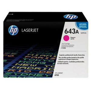 HP Q5953A/643A Toner cartridge magenta, 10.000 pages/5% for HP Color LaserJet 4700