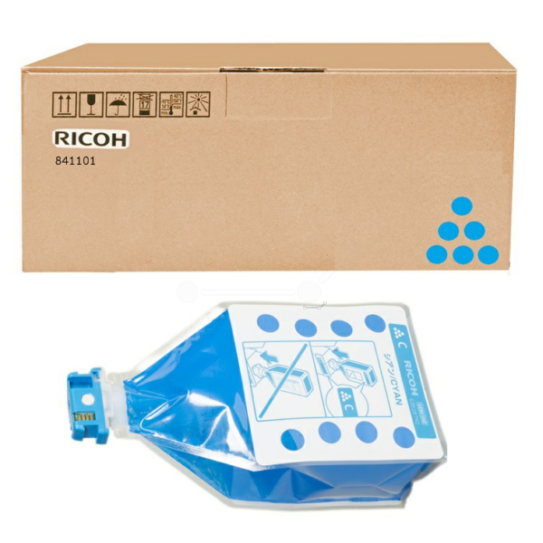 picture Ricoh 841101/MPC7500C Toner cyan, 21.600 pages for Ricoh Aficio MP C 6000