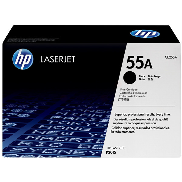 HP CE255A/55A Toner cartridge black, 6.000 pages ISO/IEC 19752 for HP LaserJet P 3015