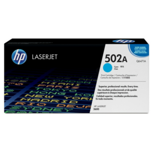 HP Q6471A/502A Toner cartridge cyan, 4.000 pages/5% for HP Color LaserJet 3600