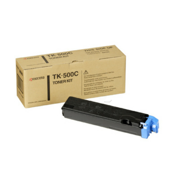 Kyocera 370PD5KW/TK-500C Toner-kit cyan, 8.000 pages/5% for Kyocera FS-C 5016 N