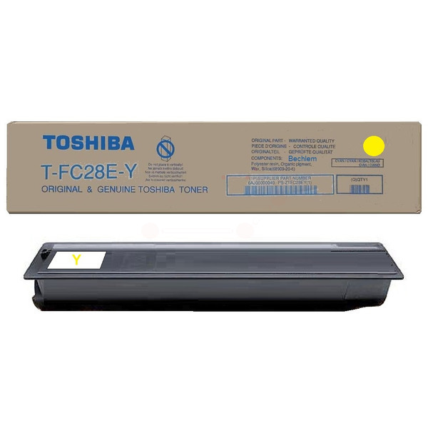 Toshiba 6AJ00000049/T-FC28EY Toner yellow, 24.000 pages/6% for Toshiba E-Studio 2820 C