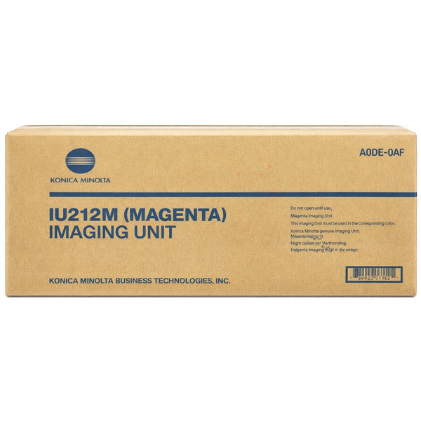 Konica Minolta A0DE0AF/IU-212M Drum unit magenta, 45.000 pages for KM bizhub C 200