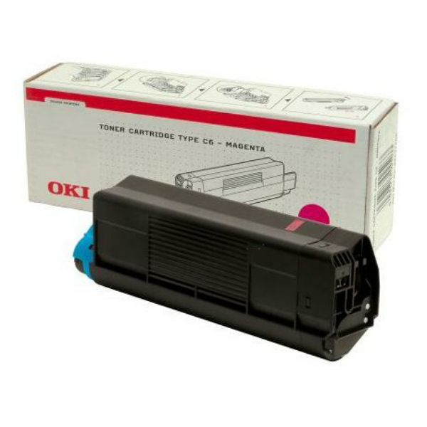 OKI 42127406 Toner magenta, 5.000 pages/5% for OKI C 5100/5200