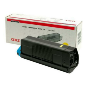 OKI 42127405 Toner yellow, 5.000 pages/5% for OKI C 5100/5200