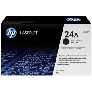 HP Q2624A/24A Toner cartridge black, 2.500 pages ISO/IEC 19752 for HP LaserJet 1150