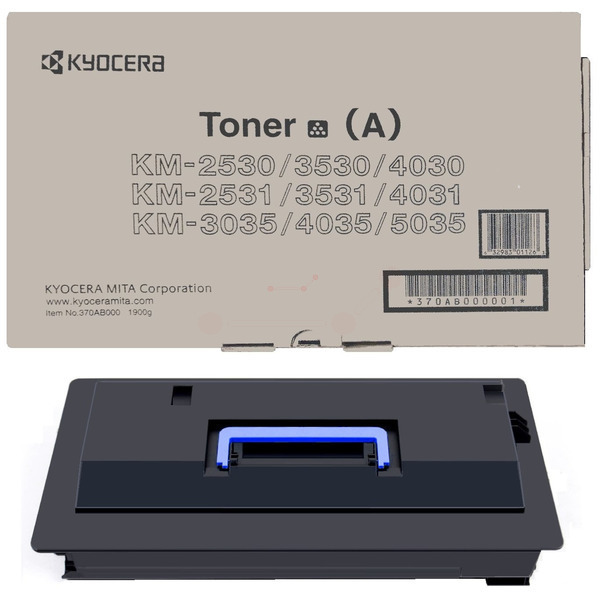 Kyocera 370AB000/5PLPXLMAPKX Toner black, 34.000 pages/5% for Mita KM 2530/3035
