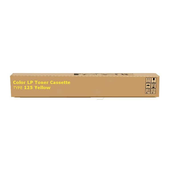 Ricoh 400841/TYPE 125 Toner yellow, 5.000 pages/5% for Ricoh Aficio CL 3000/E