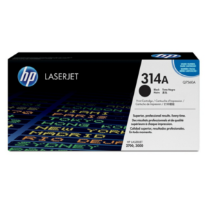 HP Q7560A/314A Toner cartridge black, 6.500 pages/5% for HP Color LaserJet 3000
