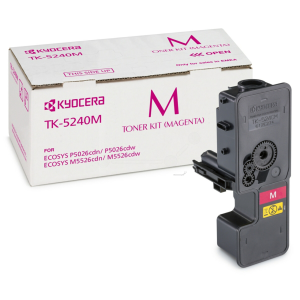 Kyocera 1T02R7BNL0/TK-5240M Toner-kit magenta, 3.000 pages ISO/IEC 19798 for Kyocera M 5526