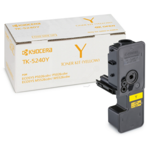Kyocera 1T02R7ANL0/TK-5240Y Toner-kit yellow, 3.000 pages ISO/IEC 19798 for Kyocera M 5526