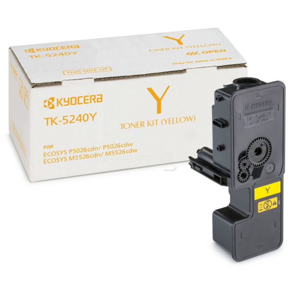 picture Kyocera 1T02R7ANL0/TK-5240Y Toner-kit yellow, 3.000 pages ISO/IEC 19798 for Kyocera M 5526