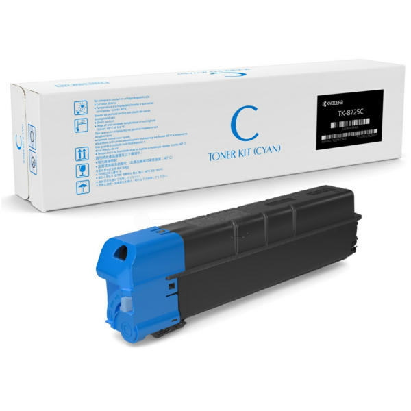 picture Kyocera 1T02NHCNL0/TK-8725C Toner-kit cyan, 30.000 pages/5% for KM TASKalfa 7052