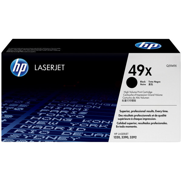 HP Q5949X/49X Toner cartridge black, 6.000 pages ISO/IEC 19752 for Canon LBP-3300