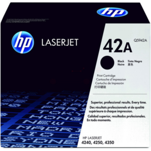 HP Q5942A/42A Toner cartridge black, 10.000 pages ISO/IEC 19752 for HP LaserJet 4240/4250