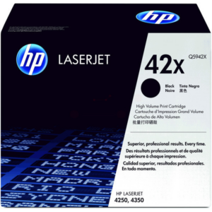 HP Q5942X/42X Toner cartridge black high-capacity, 20.000 pages ISO/IEC 19752 for HP LaserJet 4250