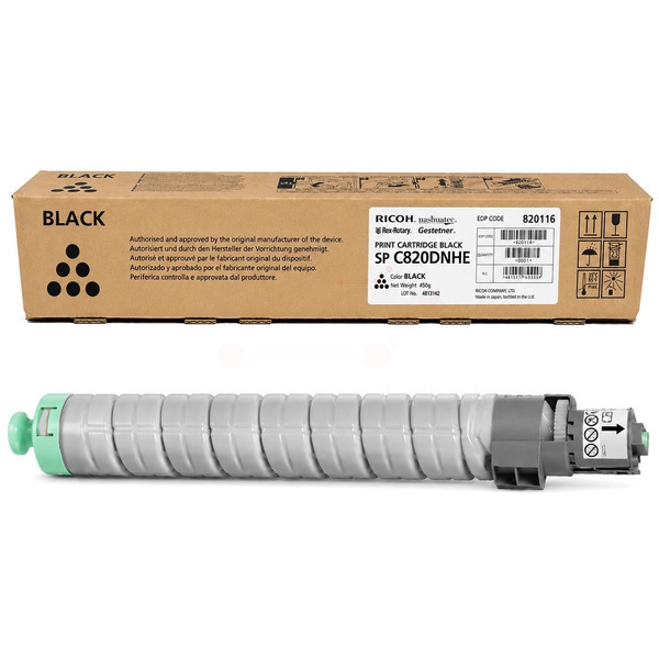 Ricoh 820116/TYPE SPC820 Toner black, 20.000 pages/5% for Ricoh Aficio SP C 821