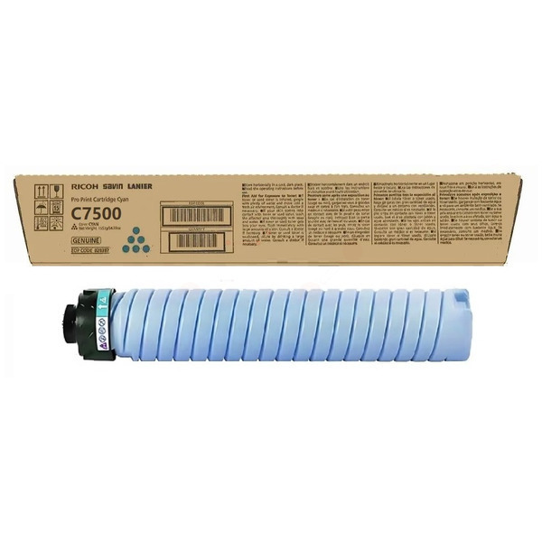 picture Ricoh 828654 Toner cyan, 67.000 pages ISO/IEC 19752 for Ricoh Pro C 7500