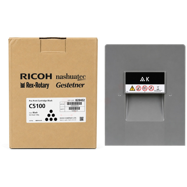 Ricoh 828221/TYPE C5100 Toner black, 30.000 pages for Ricoh Pro C 5100