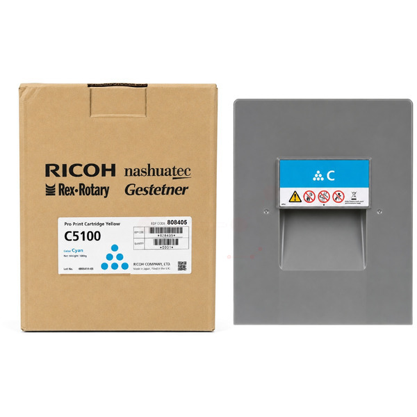 picture Ricoh 828224/TYPE C5100 Toner cyan, 30.000 pages for Ricoh Pro C 5100