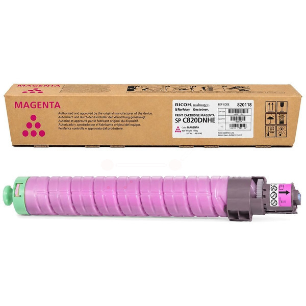 picture Ricoh 820118/TYPE SPC820 Toner magenta, 15.000 pages/5% for Ricoh Aficio SP C 821
