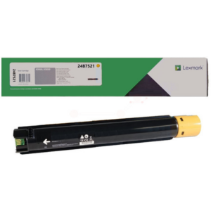 Lexmark 24B7521 Toner-kit yellow, 14.500 pages ISO/IEC 19752 for Lexmark XC 9325