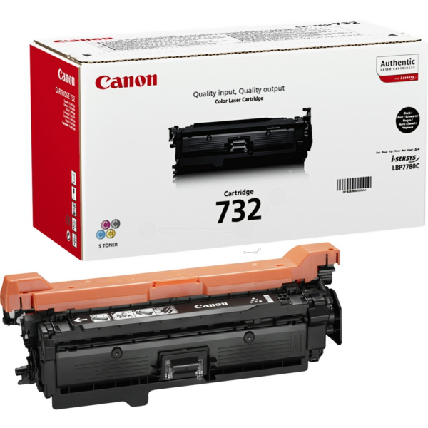 picture Canon 6263B002/732BK Toner cartridge black, 6.100 pages for Canon LBP-7780