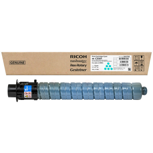 picture Ricoh 842782 Toner cyan, 24.000 pages ISO/IEC 19752 for Ricoh IM C 3501