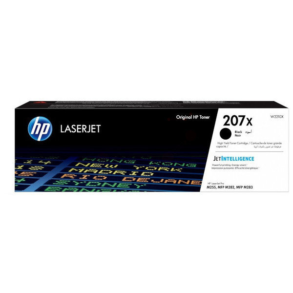 HP W2210X/207X Toner cartridge black high-capacity, 3.150 pages ISO/IEC 19752 for HP M 283