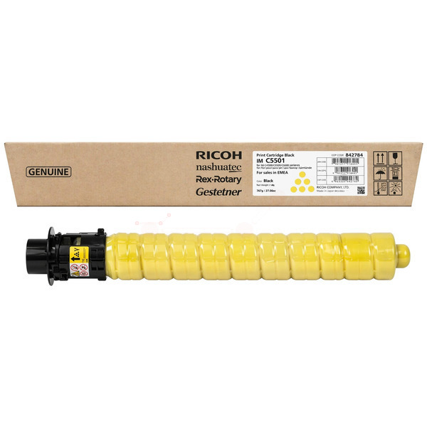 picture Ricoh 842784 Toner yellow, 24.000 pages ISO/IEC 19752 for Ricoh IM C 3501